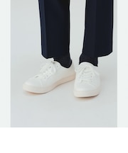 フェイクレザー ドレス スニーカー