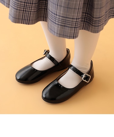 エナメル ストラップシューズ(17~20cm)