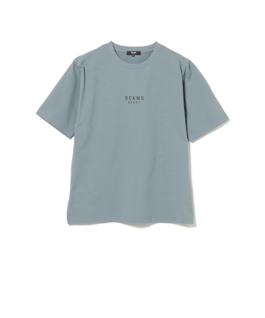 BEAMS HEART ロゴ ショートスリーブ カットソー(吸水速乾・毛玉軽減)