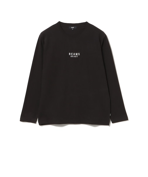 BEAMS HEART ロゴ 起毛 ロングスリーブ