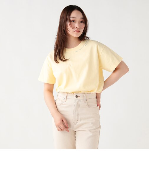 HEART刺繍 Tシャツ