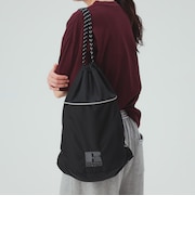 【EXCLUSIVE】RUSSELL ATHLETIC / 刺繍ロゴ ナップサック