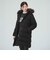河田フェザー ロング ダウンコート
