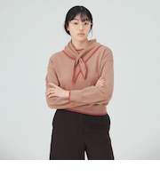 スカーフ セット ニット プルオーバー (セットアイテム)