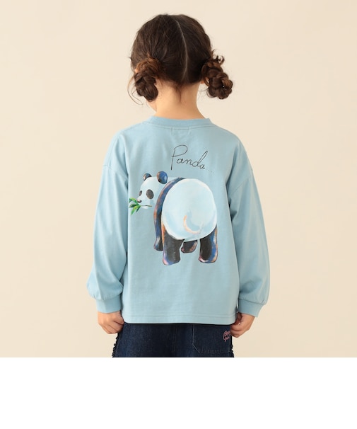 アニマル HIP ロングTシャツ 2026FW(90~140cm) キッズ カジュアル プチプラ 通園 通学
