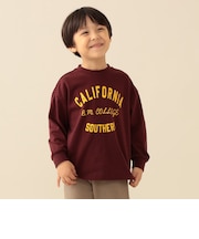 プリント バリエーション ロングTシャツ 2026FW(90~130cm)通園 通学 プチプラ