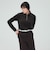 シアー ベロア ポロプルオーバー
