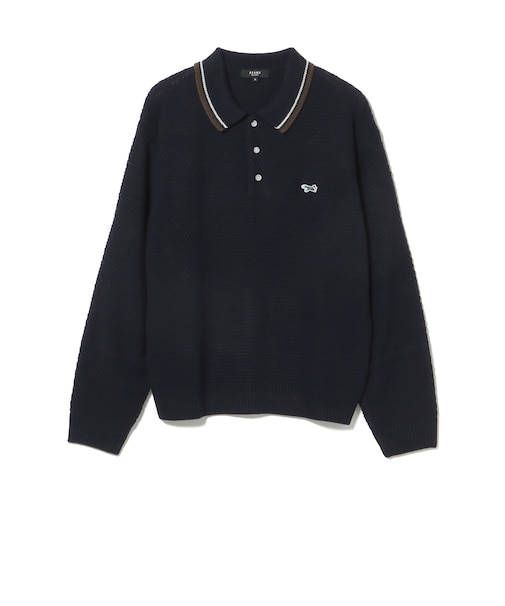 PENNEY'S / FOX ライン ニット ポロシャツ