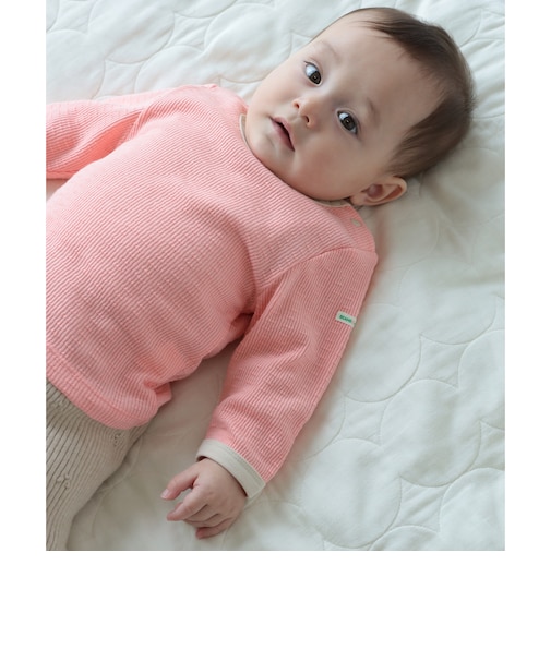 【WEB限定】サーマルトップス 2026FW(70~100cm)キッズ ベビー プチプラ 通園 保育園