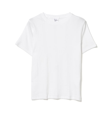 MILLER / パネルリブ クルーネック Tシャツ