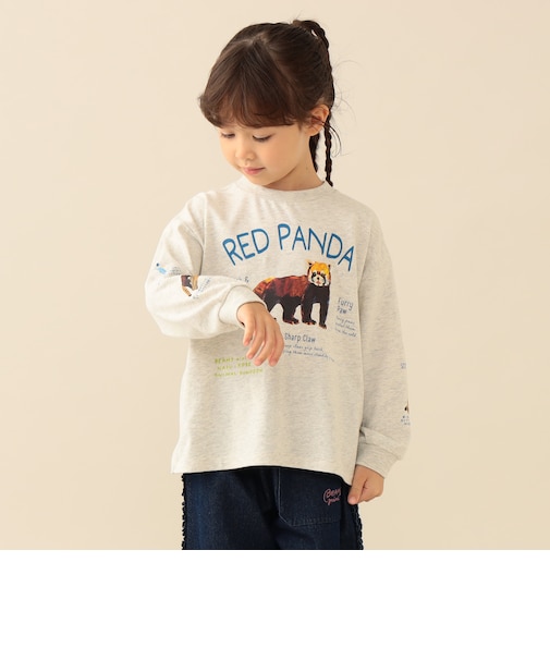 【COLLABORATION】那須どうぶつ王国・神戸どうぶつ王国 / 博士 ロングスリーブ Tシャツ 2026FW(90~140cm)