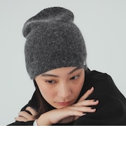 プレート付き ビーニー