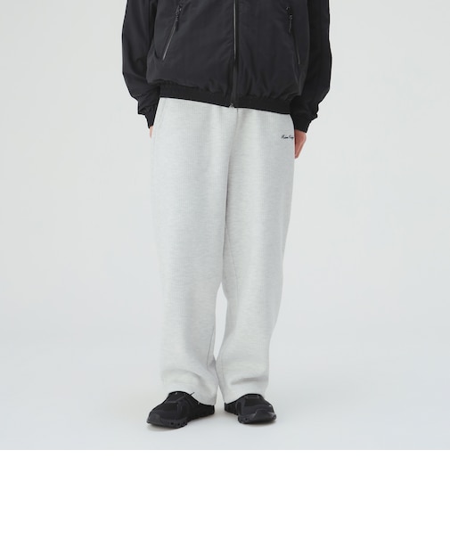 MHC ワッフル フリース リラックス パンツ
