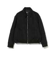 シャギー ジップアップ ブルゾン