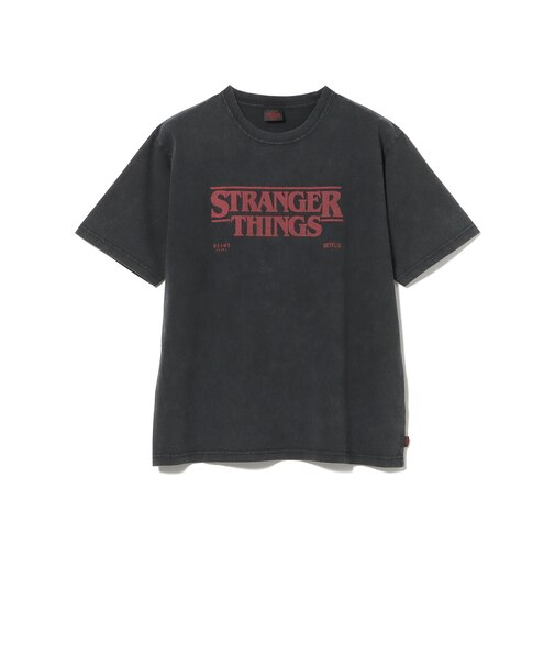 STRANGER THINGS × BEAMS HEART / コラボ 特別アート プリント Tシャツ