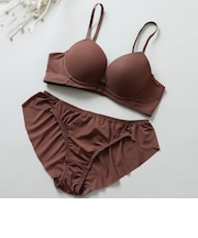 【B～Dカップ】華奢Ｔカップブラ＆ショーツ