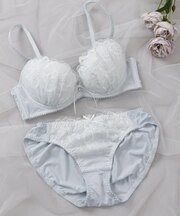 【EFカップ】クレールフローラル ブラ&ショーツ ナイスフィットシリーズ