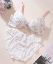 【EFカップ】アムールフルール ブラ&ショーツ ナイスフィットシリーズ