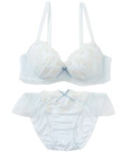 【EFカップ】フレンチガーリー ブラ&ショーツ ナイスフィットシリーズ