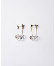 イイダ傘店 ピアス ブルーベリー NF