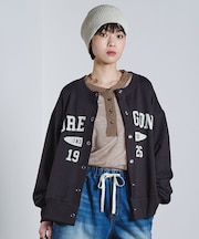 COLLEGE LOGO CARDIGAN