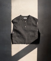 CHIGNON tweed short vest