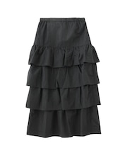 NYLON FRILL SKIRT
