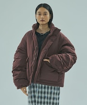STAND COLLAR PADDED JACKET