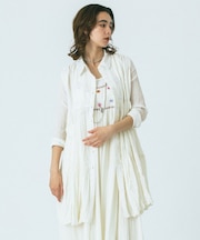 COTTON VOILE TUNIC SHIRTS DRESS