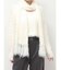 ロングシャギーマフラーセットニット