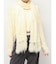 ロングシャギーマフラーセットニット