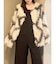 【OUNNOUN】ロングシャギー2WAYオーバーサイズニット