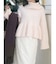 【WEB限定カラーあり】オフタートルペプラムニット