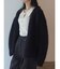 【WEB限定】ループヤーンセッケツニットブルゾン