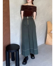 【別注Dickies】タックワイドパンツ