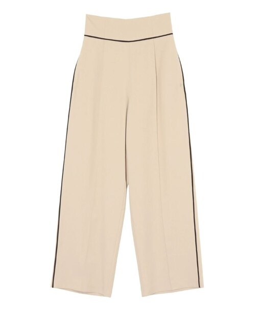 バイカラーパイピングパンツ