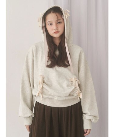 ribbon ribbon hoodie