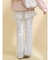 lace panel pants