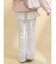 lace panel pants