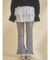 lace skirt flare pants