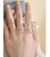 clear ribbon ring