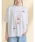 ribbon dog collage tee