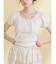 petit flower pure neck tee