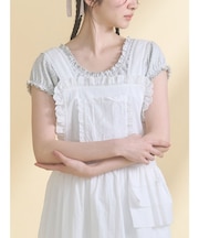 petit flower pure neck tee
