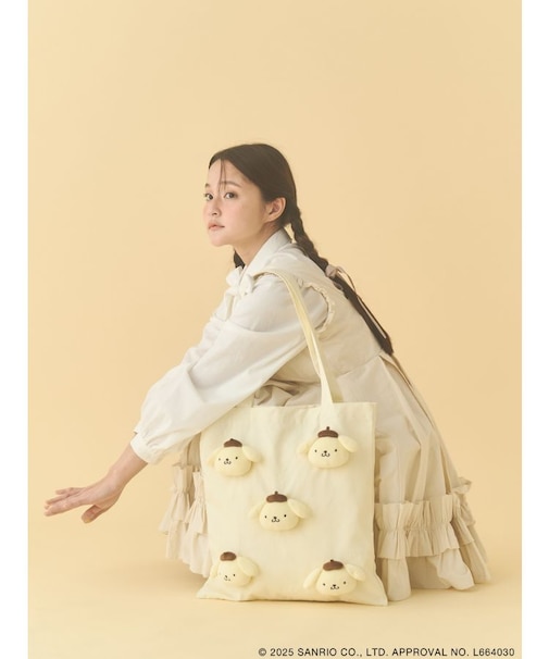 もこもこポムポムプリントート