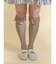 靴下屋×merry jenny flower lace knit sock