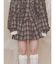 リボンチェックプリーツスカート