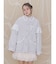 lace militaryジャケット