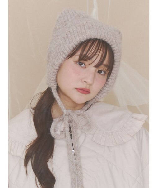 Bear Ear Knit Cap