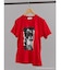 【JANIS】Distressed photo print t-shirts【コラボ】